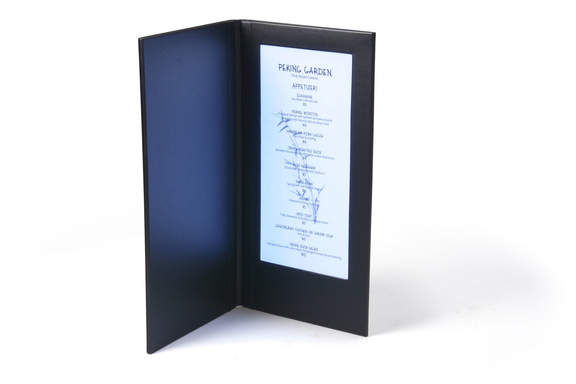 Illuminated Menu 