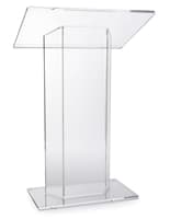 Assembled Large Top "CV" Acrylic Podium