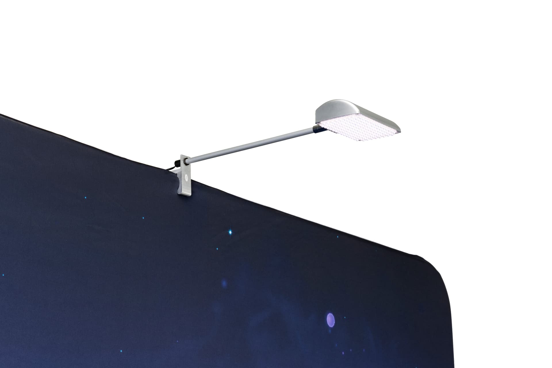 Clamp on LED spotlight with 10’ electrical cord