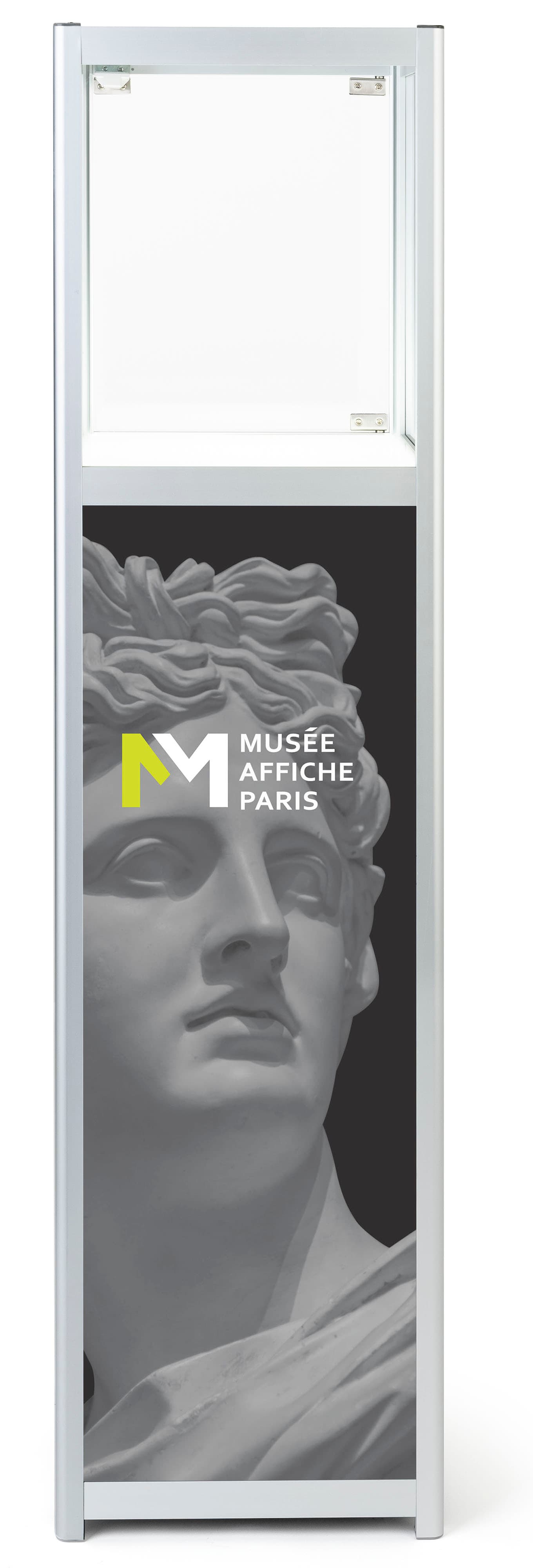 Display pedestal replacement graphics for LEDDCPSLVG with 4 printing areas 