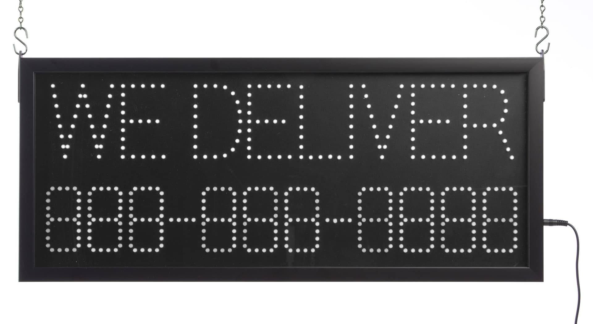 professional delivery LED sign