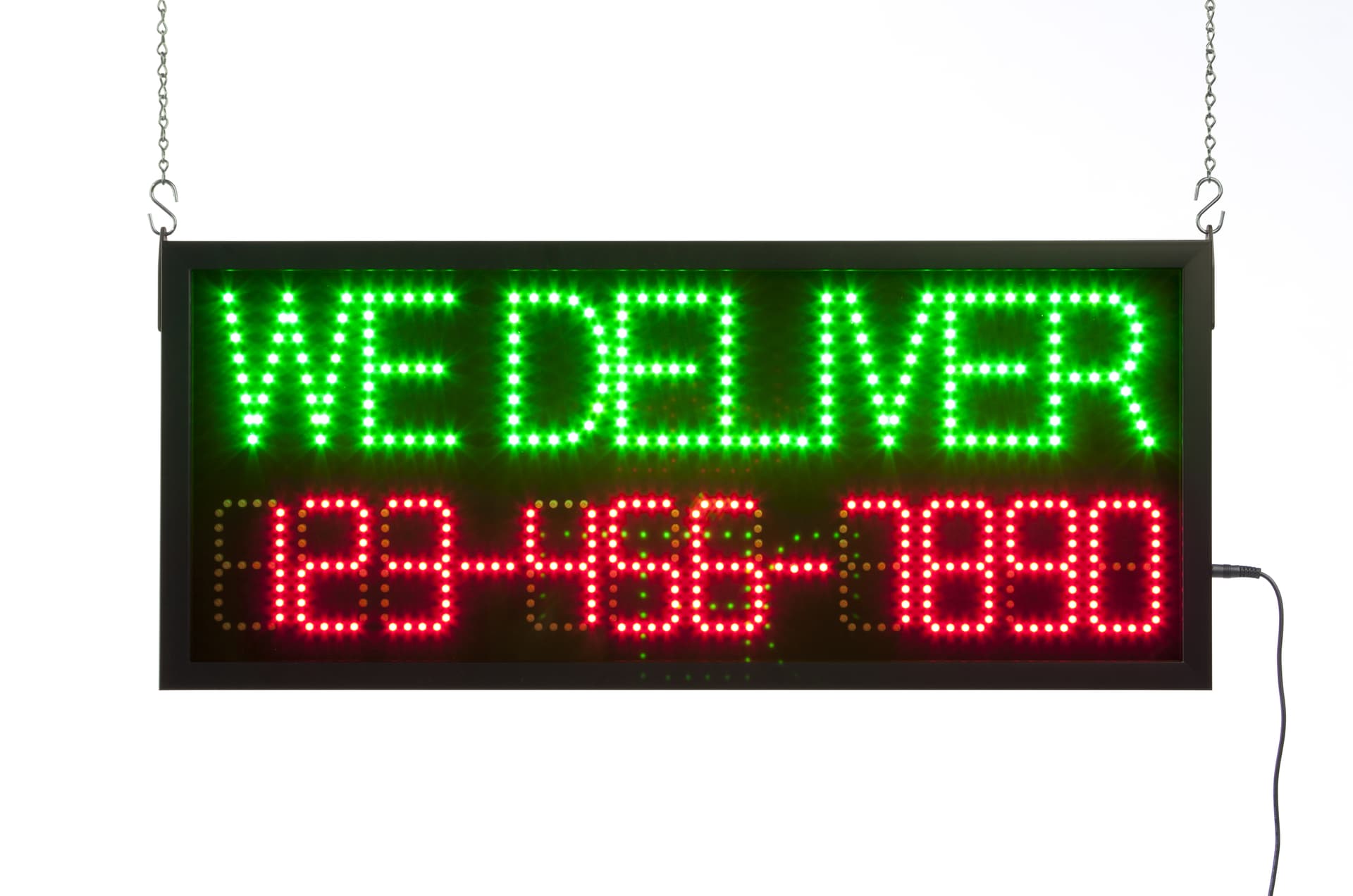 professional delivery LED sign
