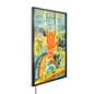 Wall Mounted Backlit Poster Frame, Snap Open, Illuminated