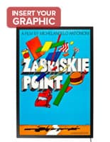 Black LED Movie Poster Case with PVC Lens