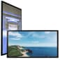 Wall Mounted Backlit Poster Frame, Snap Open, Illuminated