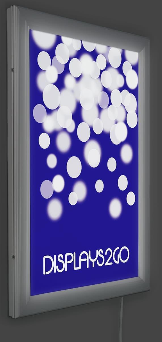24" x 36" LED Outdoor Light Box with Backlit Silkscreen Panel