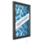 Wall Mounted Backlit LED Poster Frame, Swing Open, Lockable, Outdoor Use