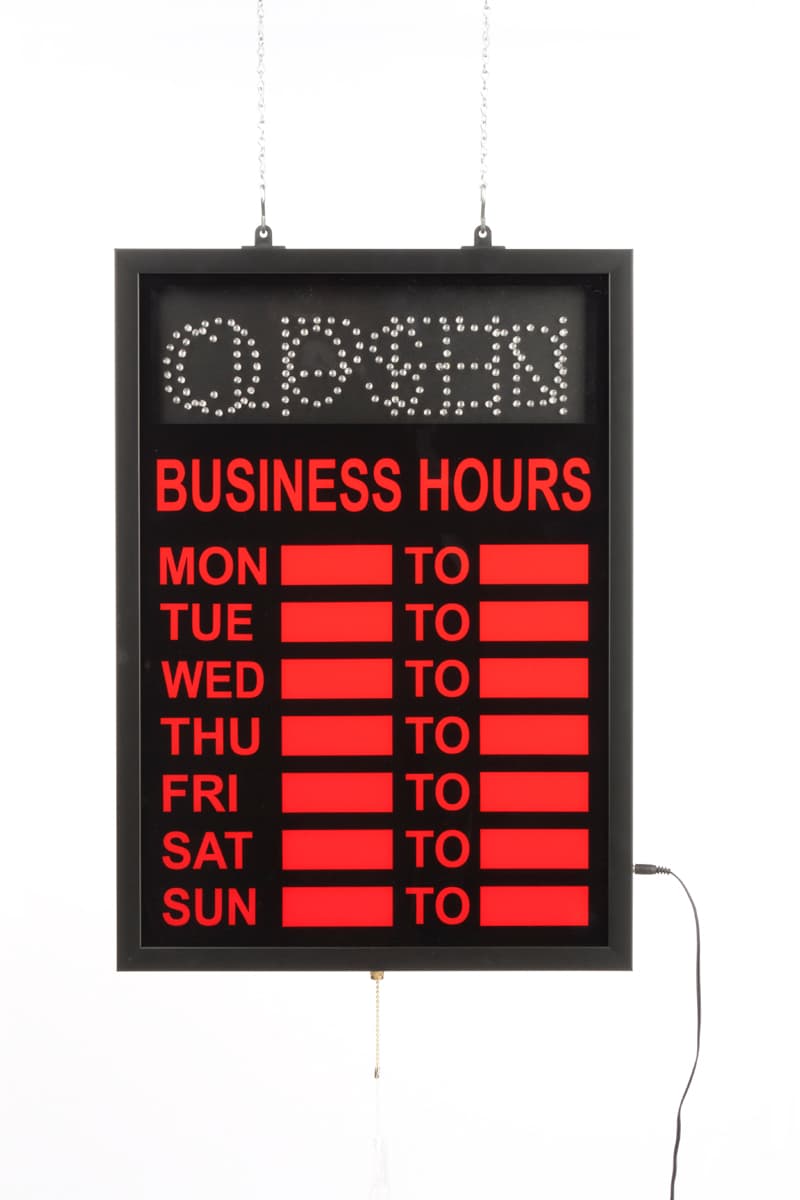 LED Open Signs
