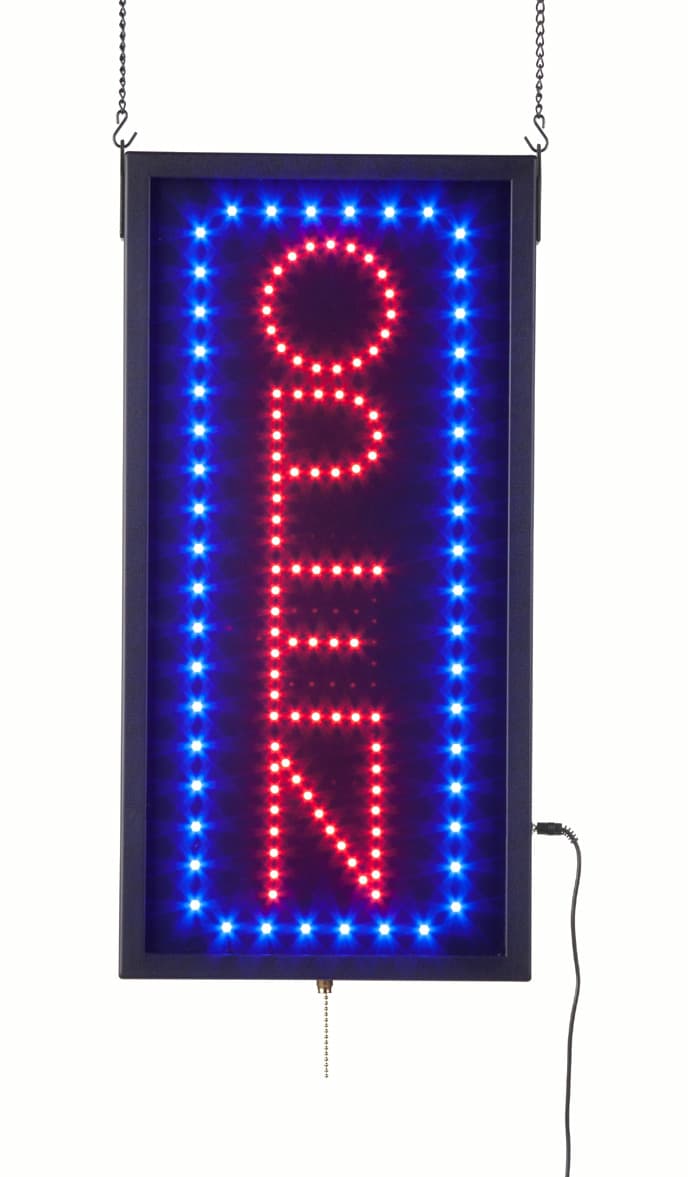 Lighted Open Sign