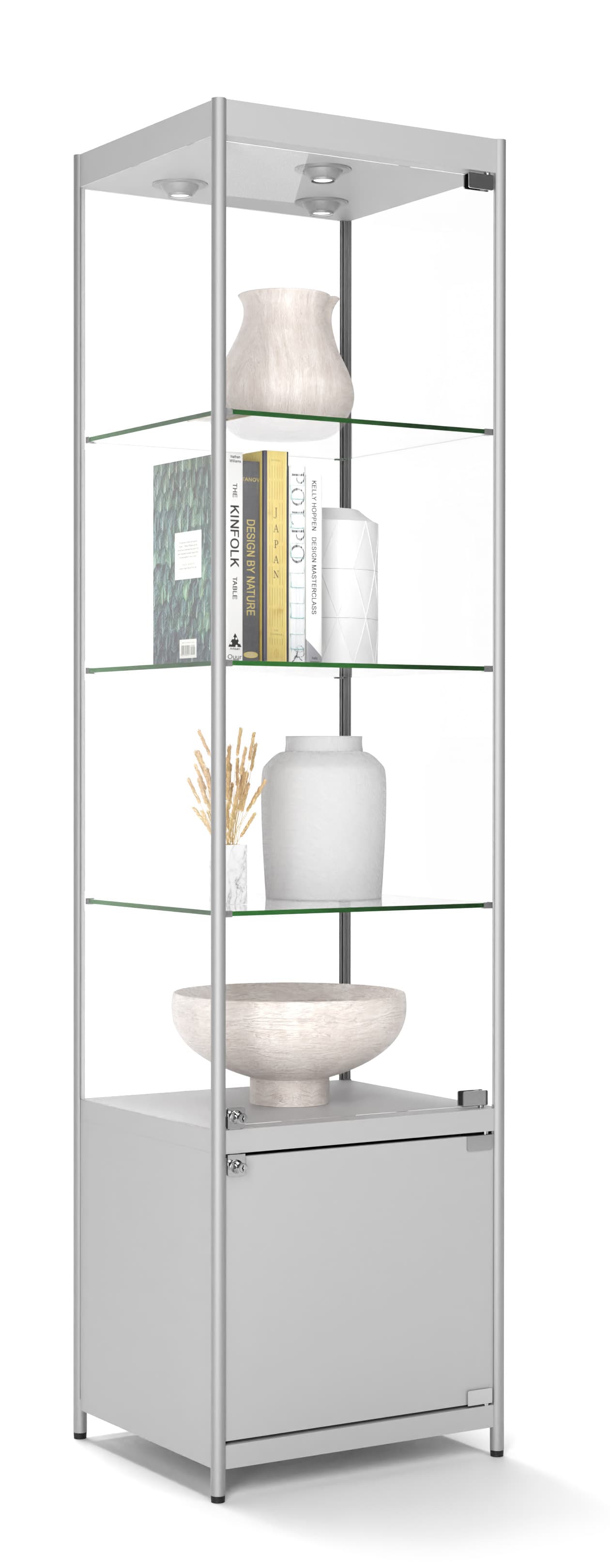 Anodized Aluminum LED Display Tower