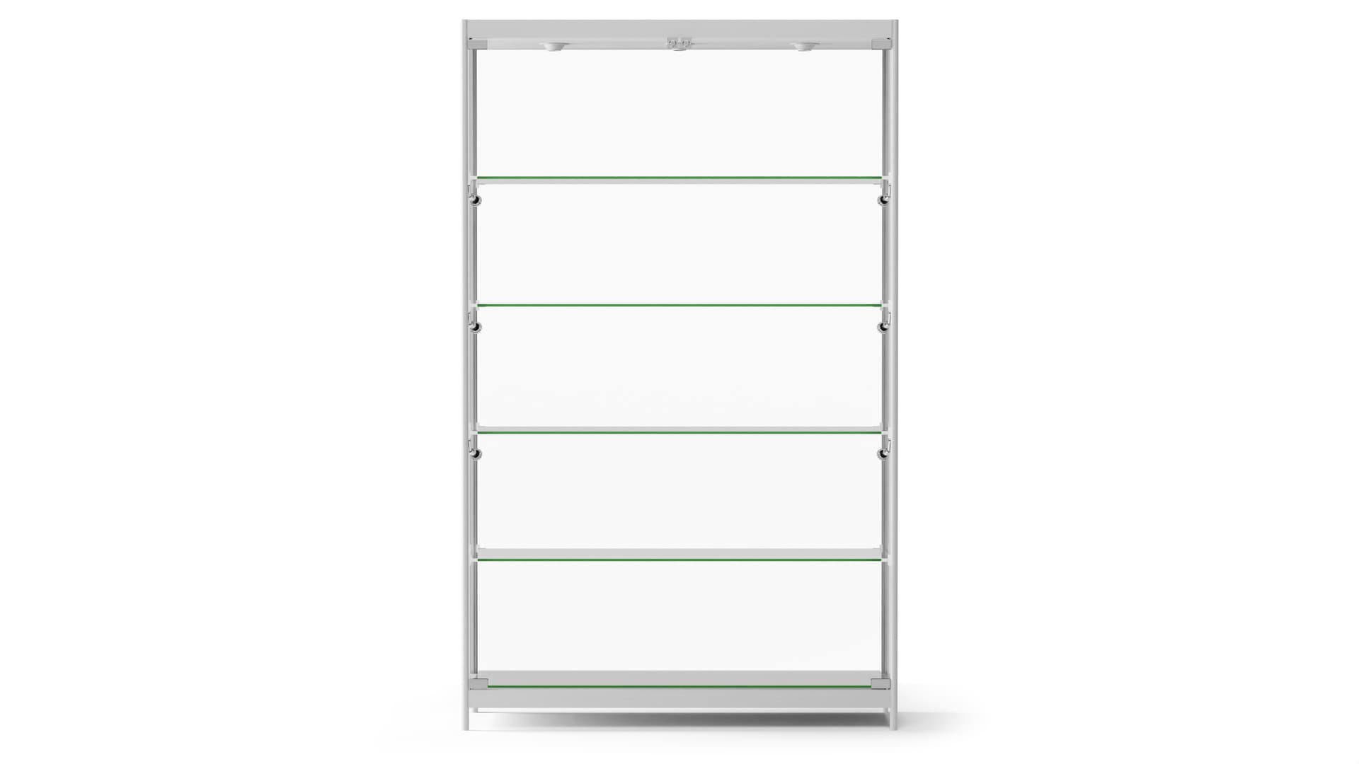 Lockable Wide LED Display Case
