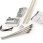 Economy Street Pole Brackets, Holds (1) Banner - Silver