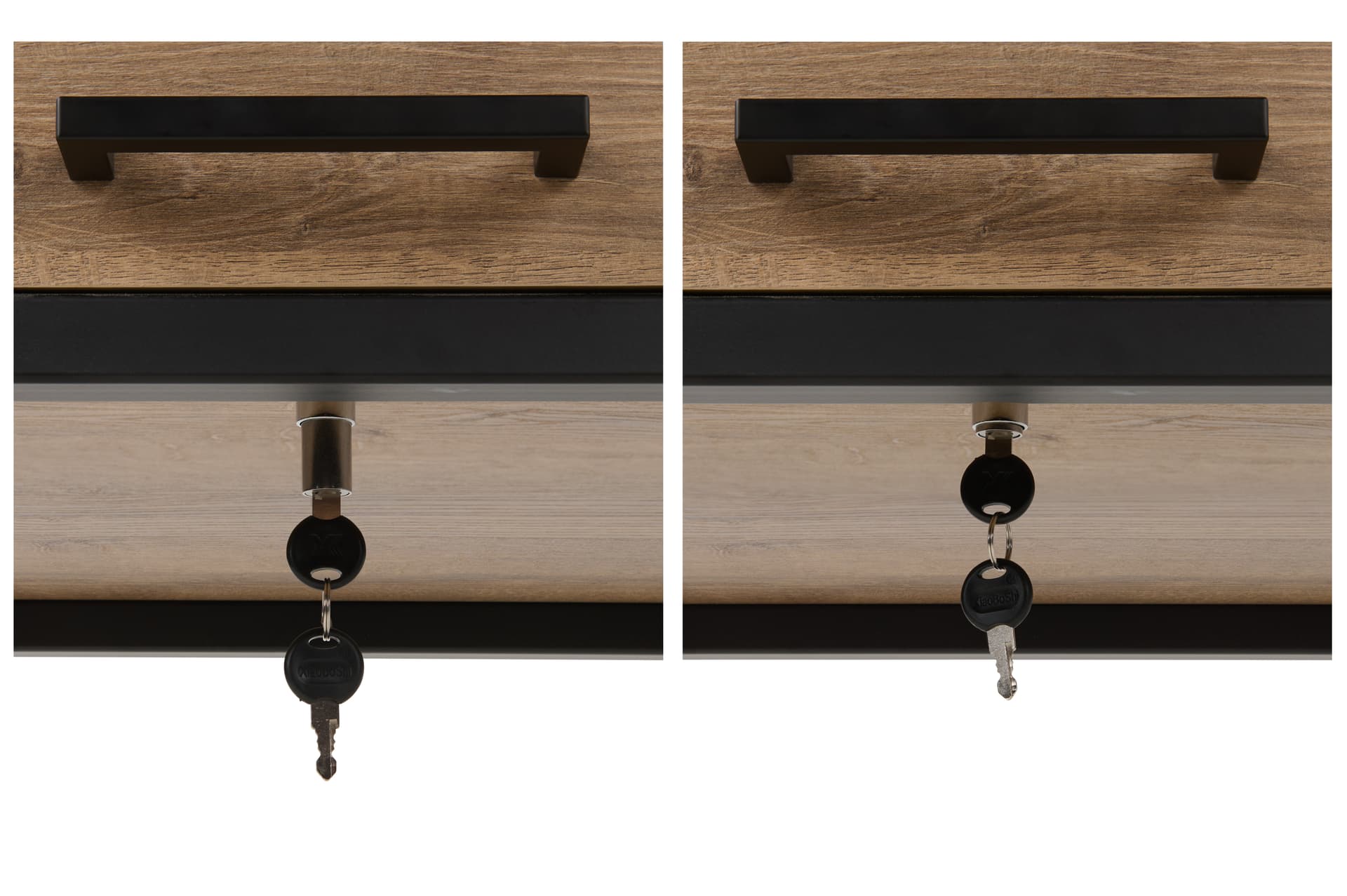 Dispensary display case with plunger lock