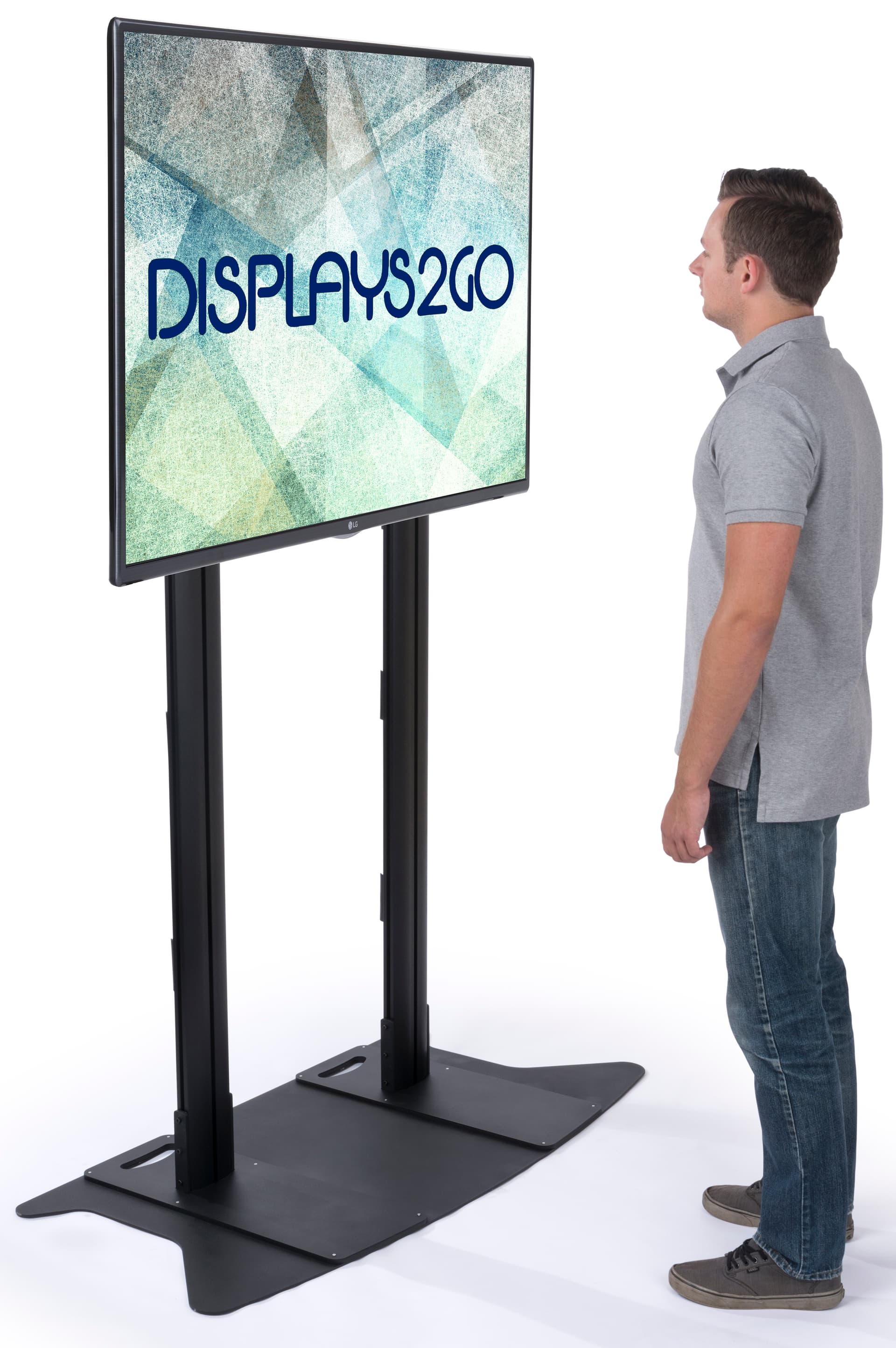 110 Inch TV Stand with Quick Release Brackets