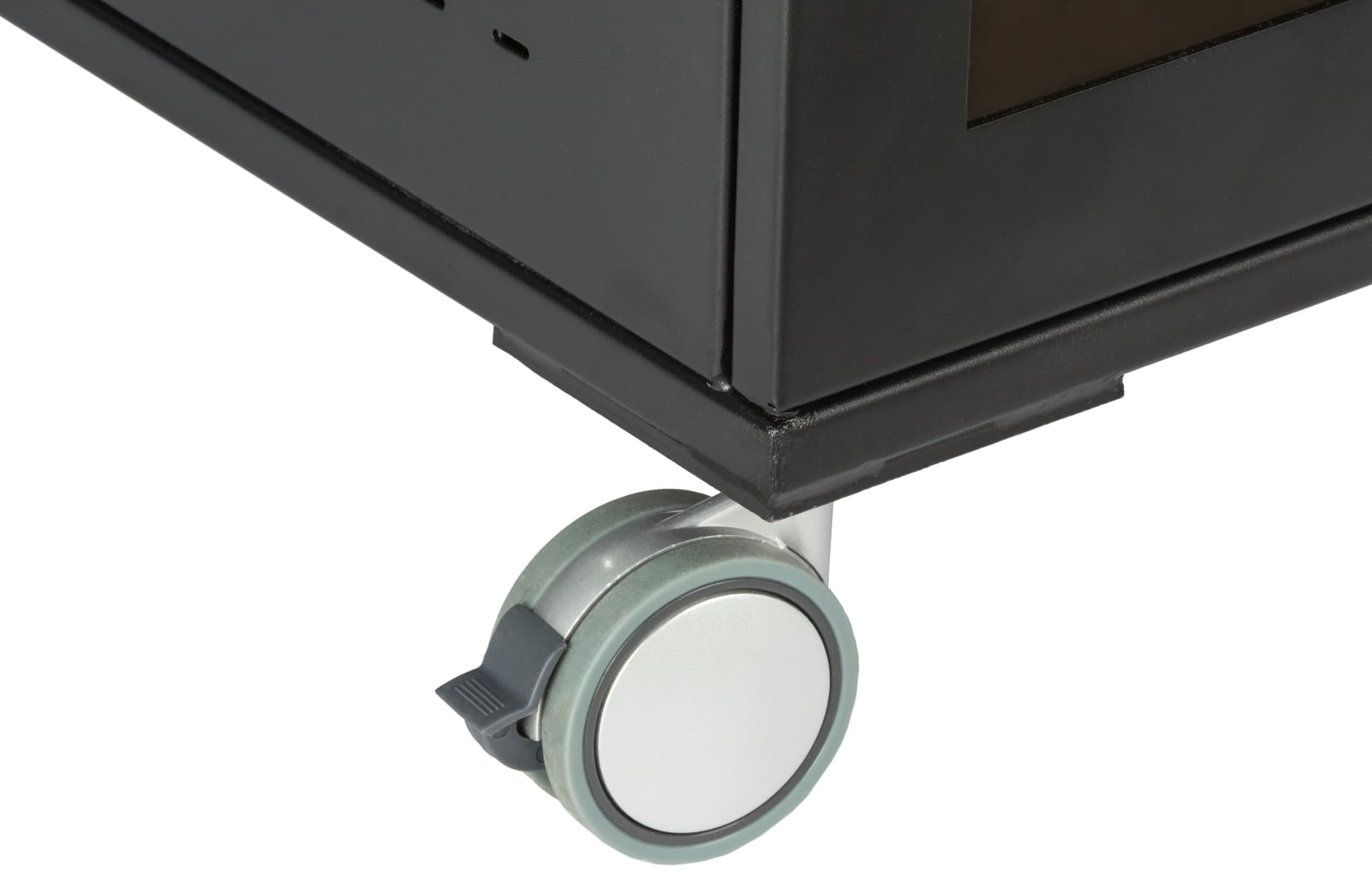 Wheeled Floor Standing TV Cart With Power Management