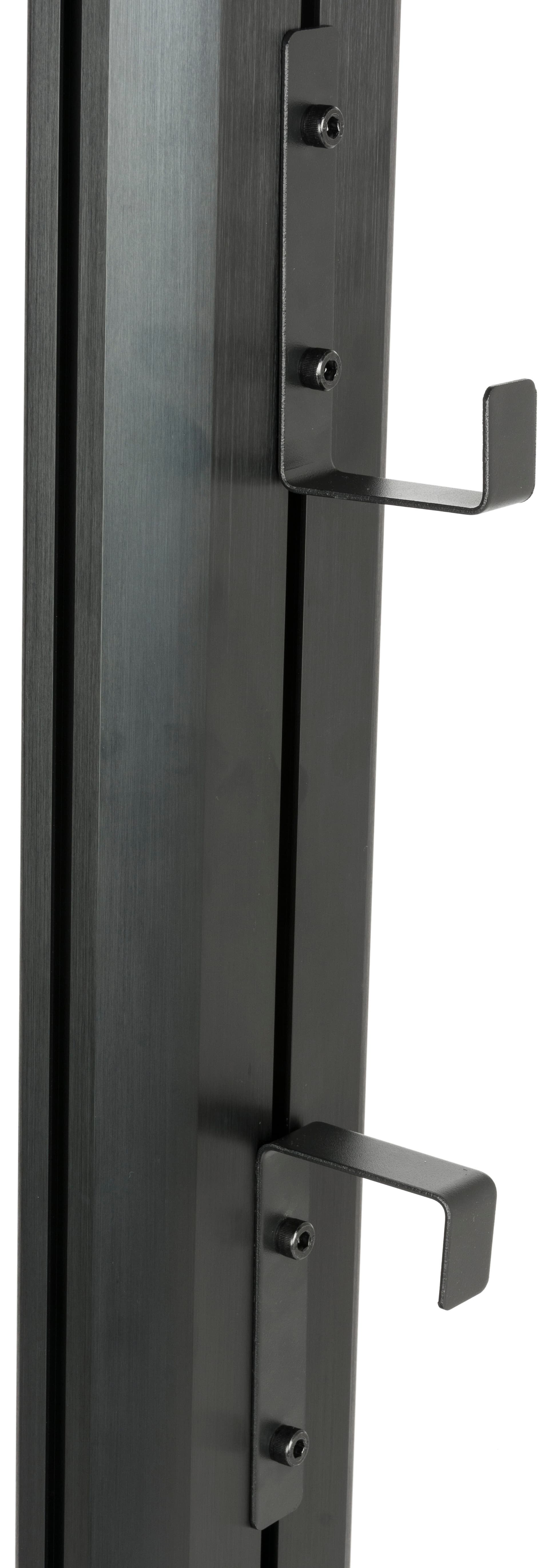 Heavy Duty TV Stand With Power Strip & Cord Organization