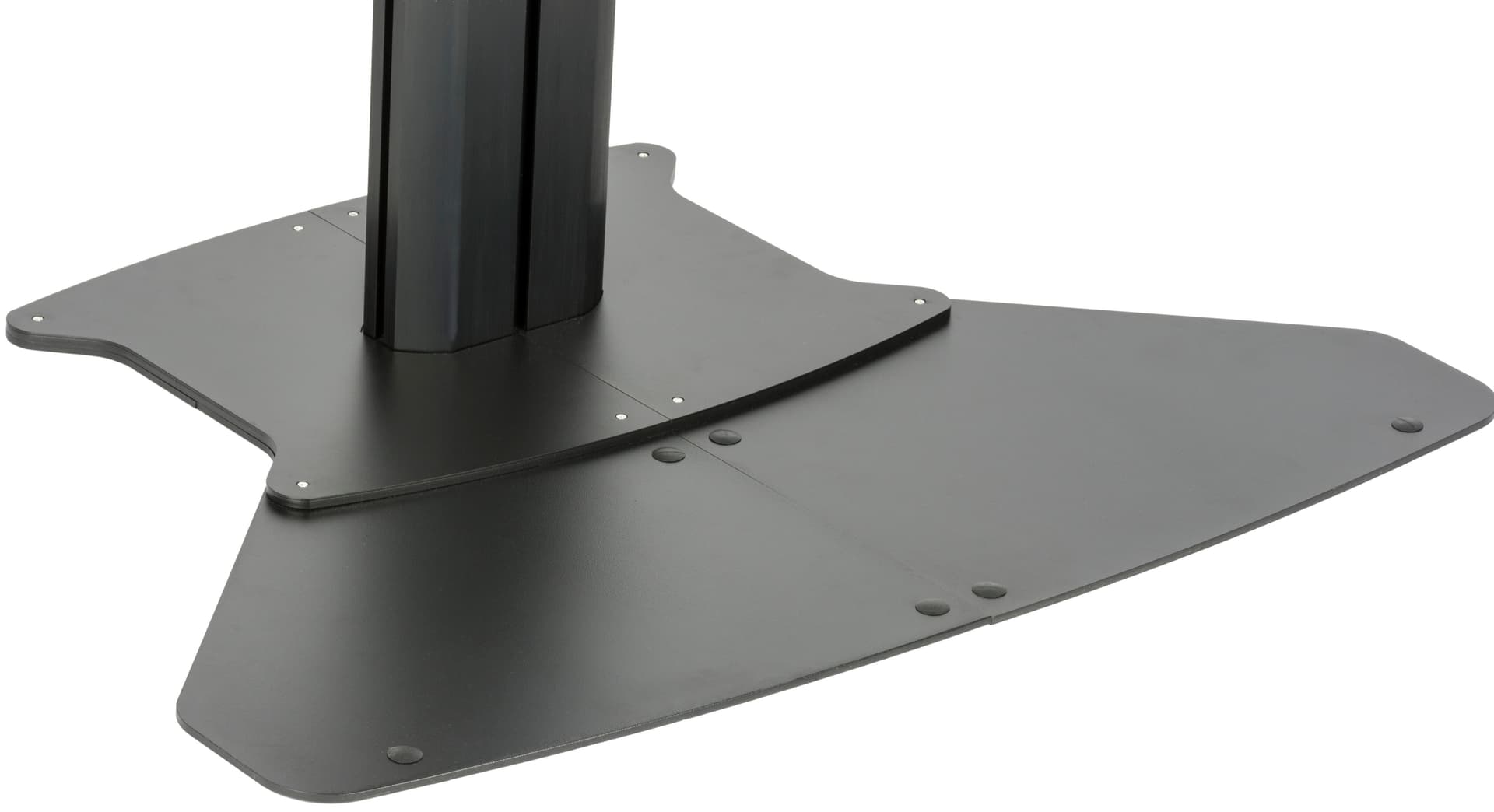 Floor Standing TV Stand With Power Supply, Flat Base