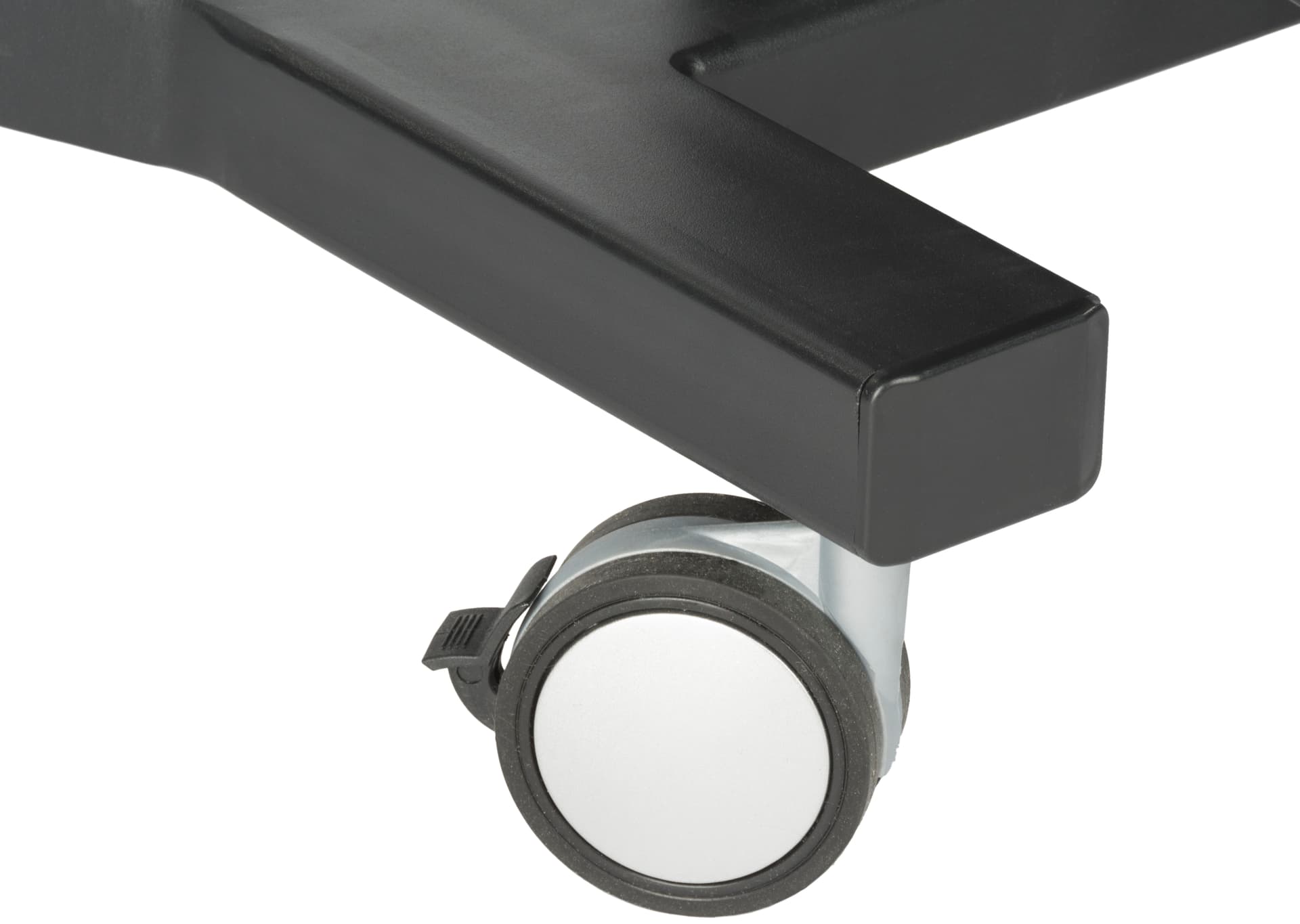 Wheeled Dual Monitor Sit Stand Cart
