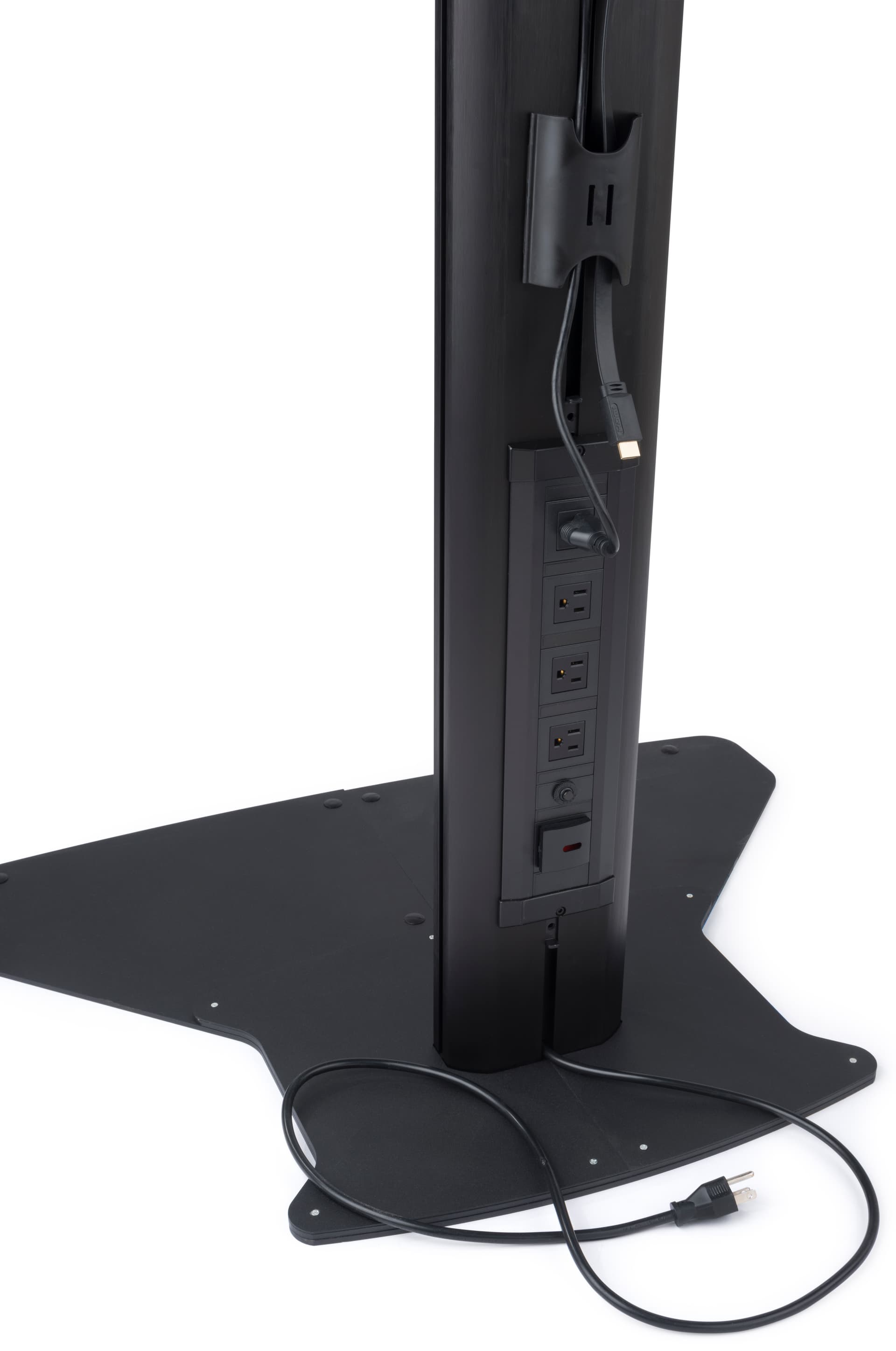 Low Level Flat Screen Display with Power Supply