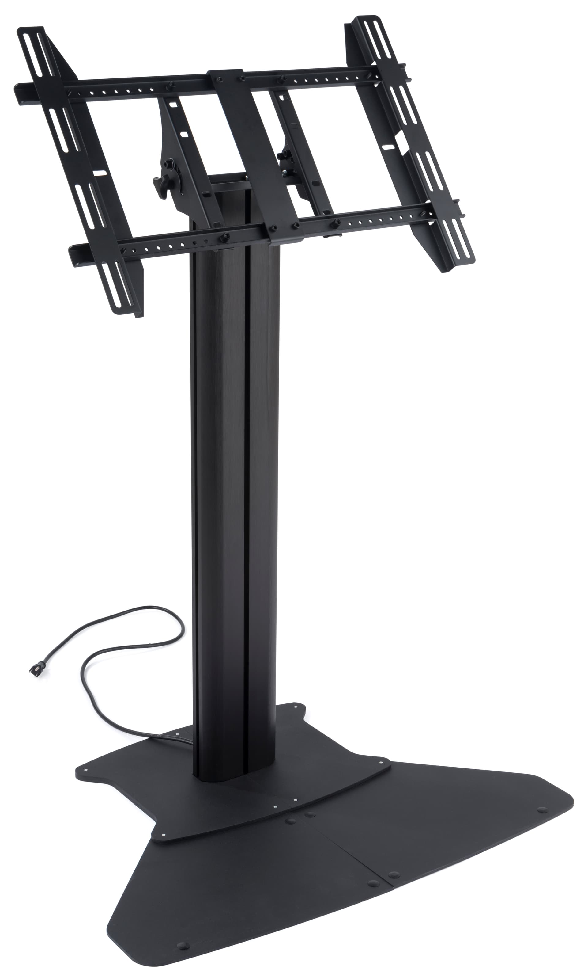 Black Low Level Flat Screen Display
