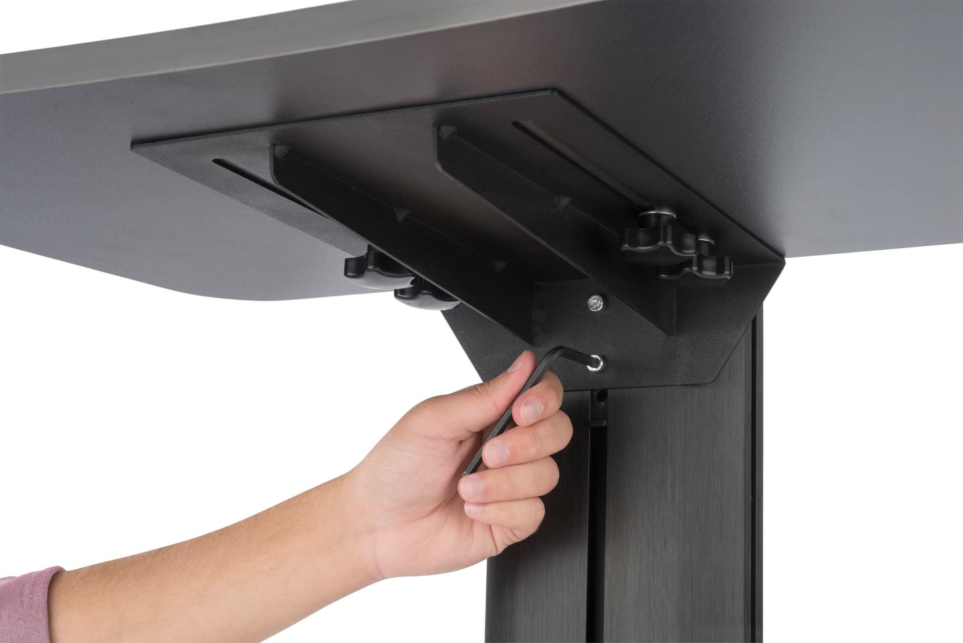 Adjustable Standing Mobile Laptop Cart