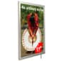 Hanging LED Sign Holder for Windows, Snap Open Frame, Single-Sided