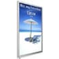 Hanging LED Sign Holder for Windows, Snap Open Frame, Single-Sided