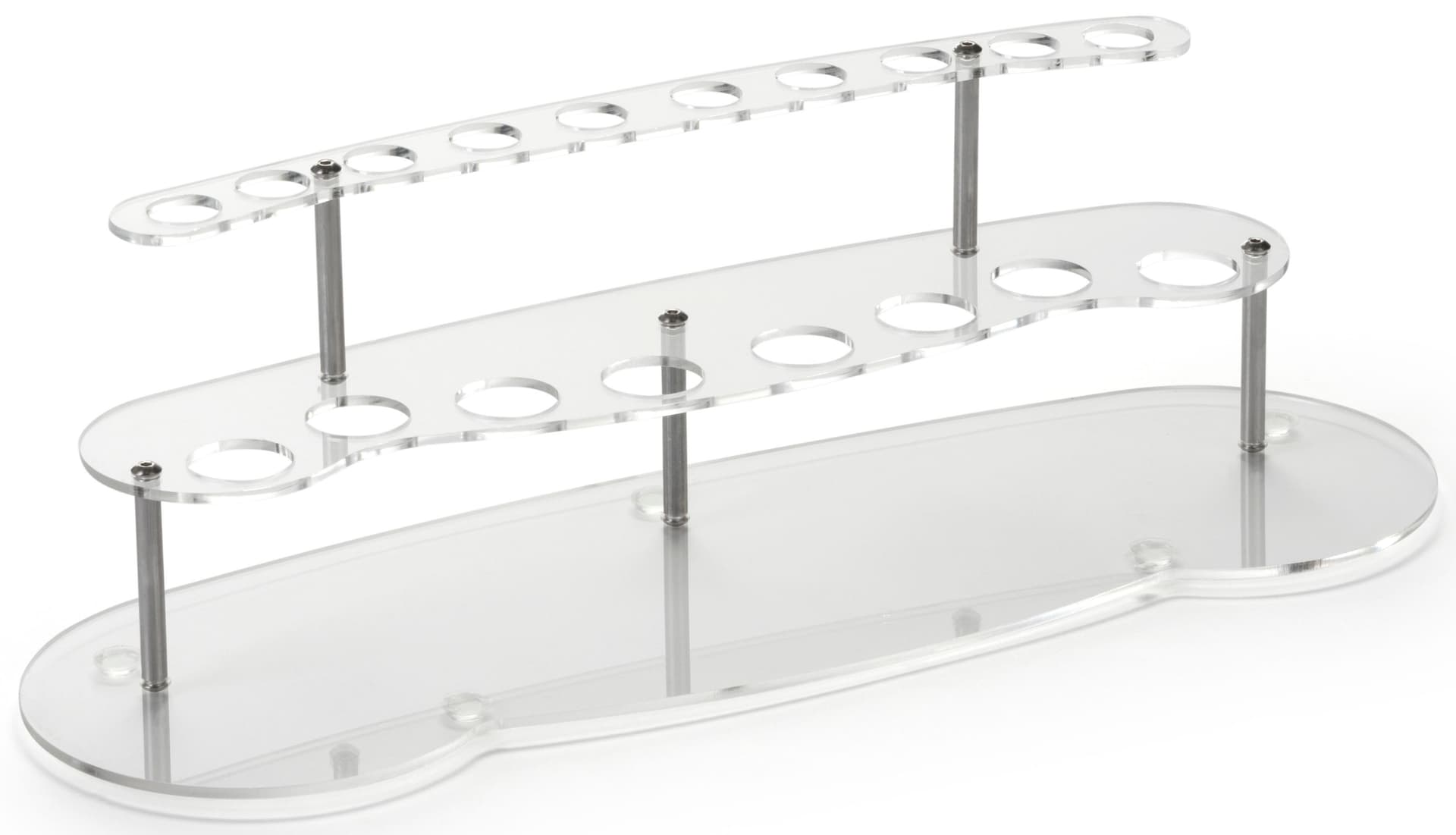 15" Wide Tiered Acrylic Lipstick Display Rack