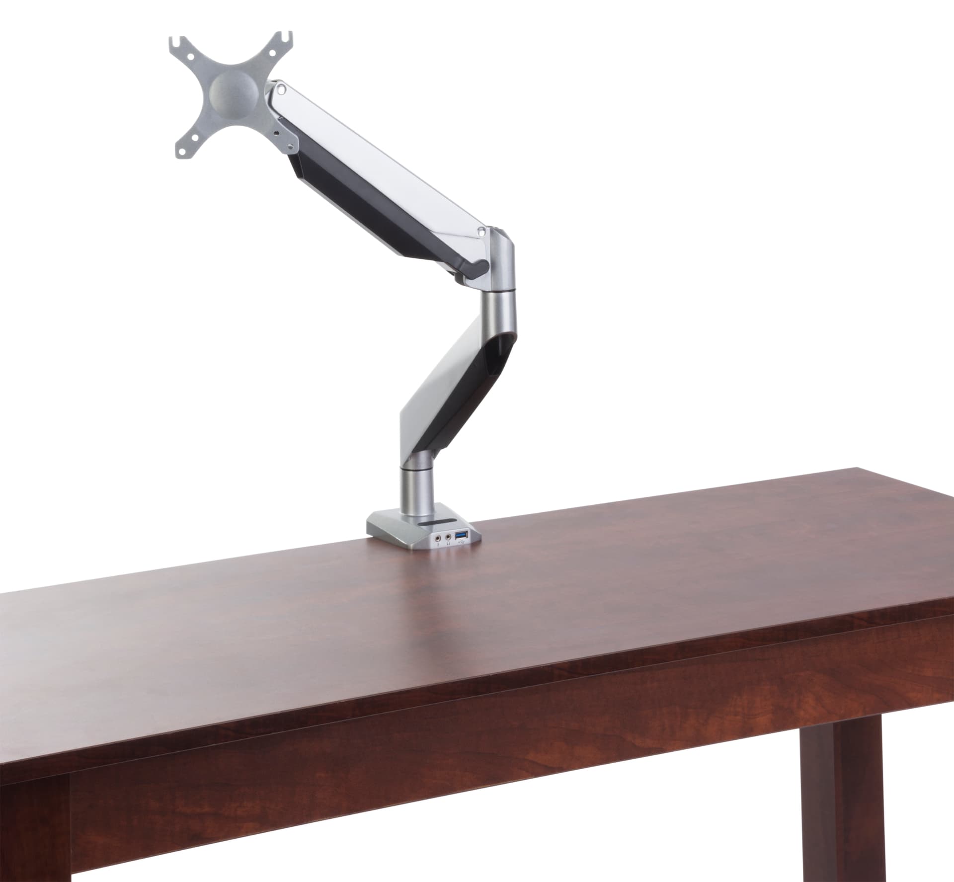 Single Monitor Arm Rotated