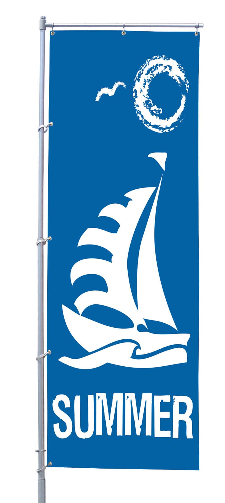silkscreened flags