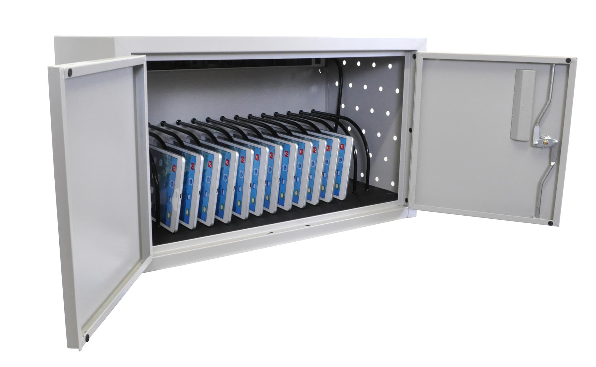 Laptop Security Cabinet with Padded Interior