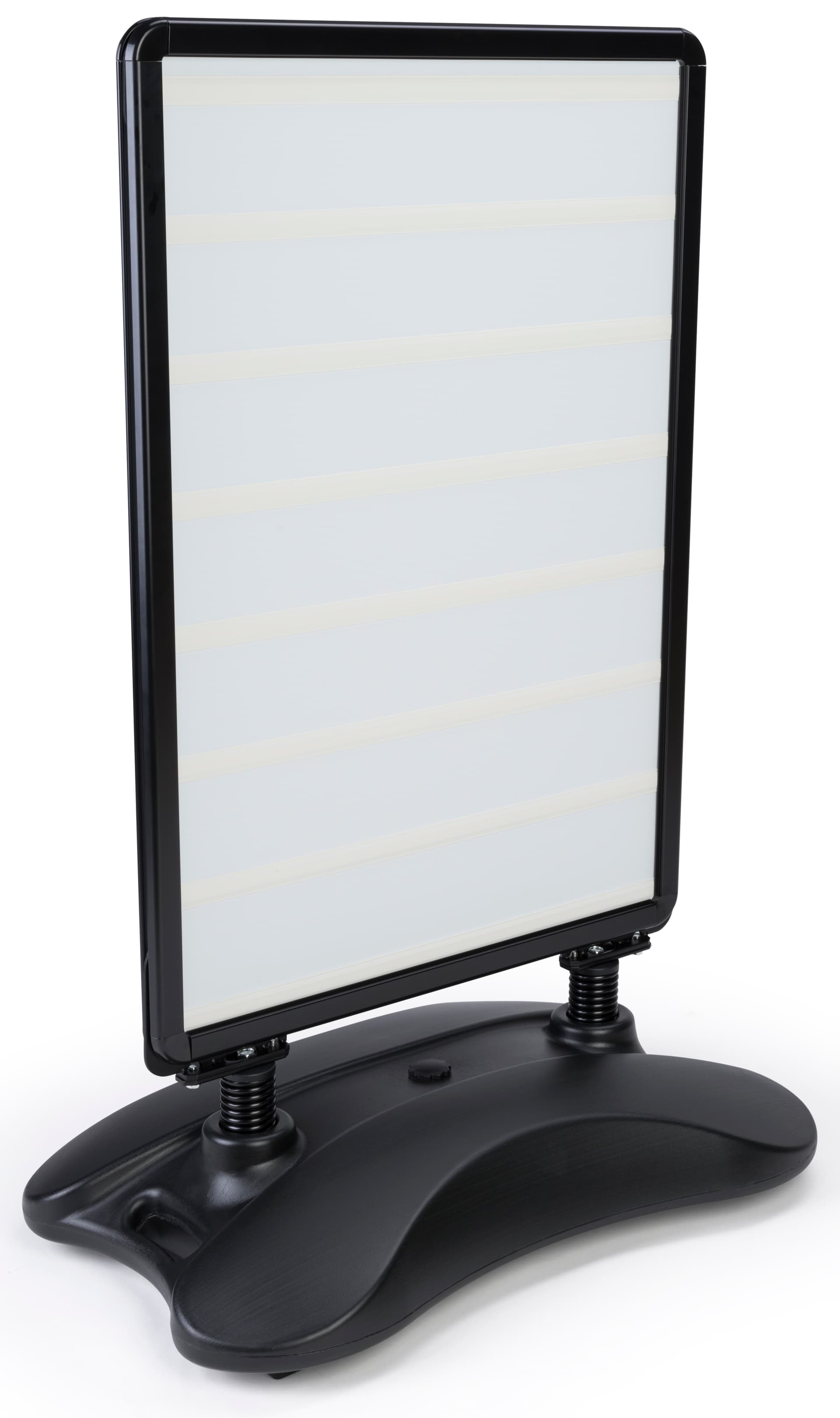 Black Portable Changeable Letter Board