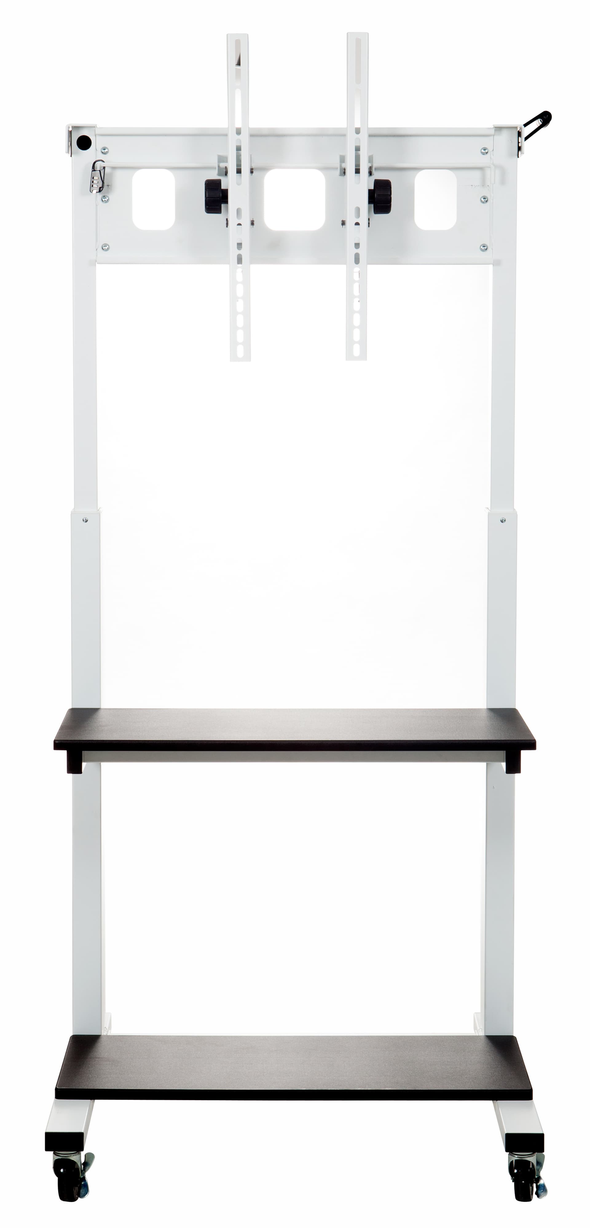 30" Wide Crank Adjustable TV Cart