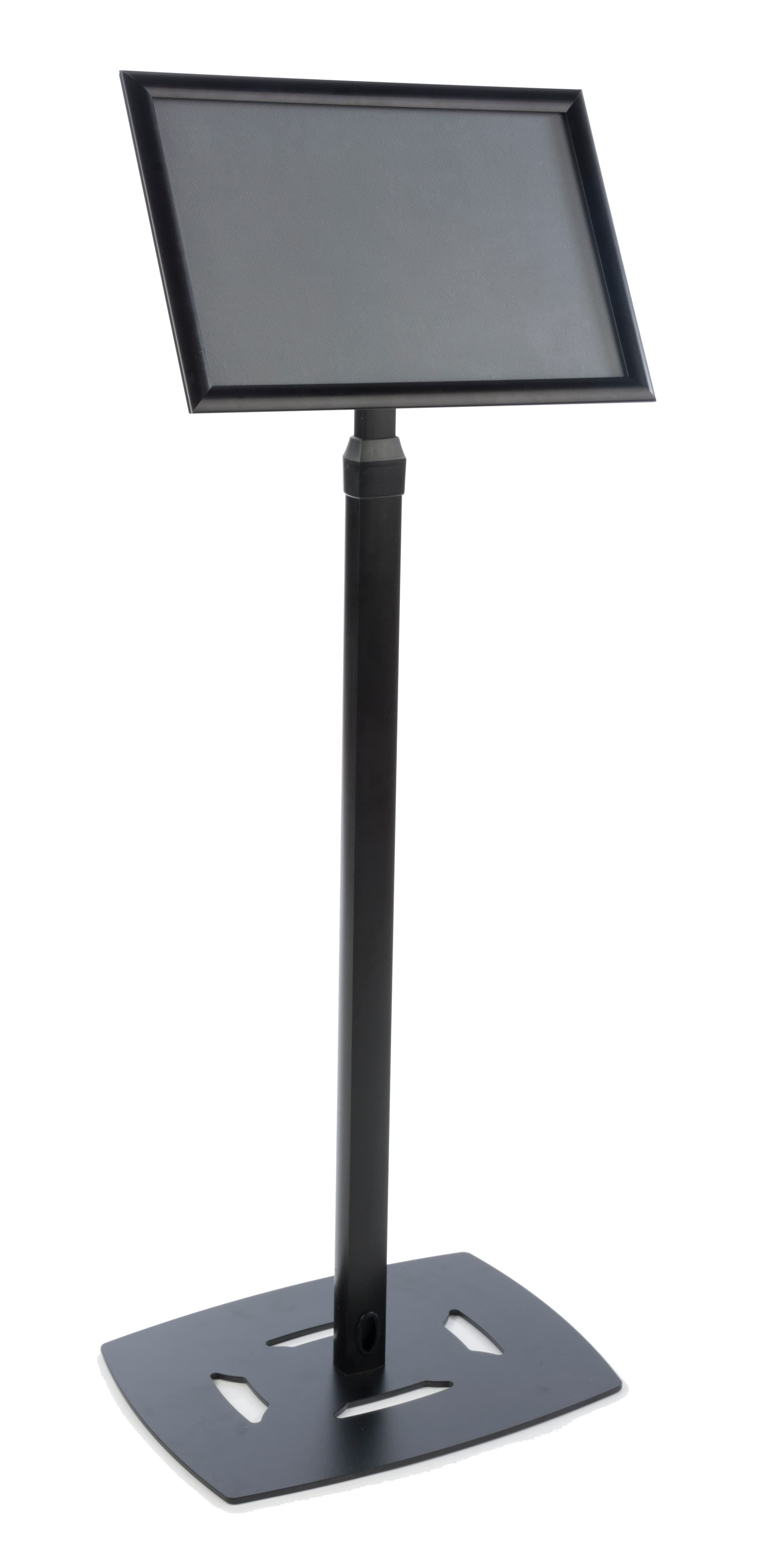 Black 11 x 17 Poster Frame Pedestal Rotates & Tilts