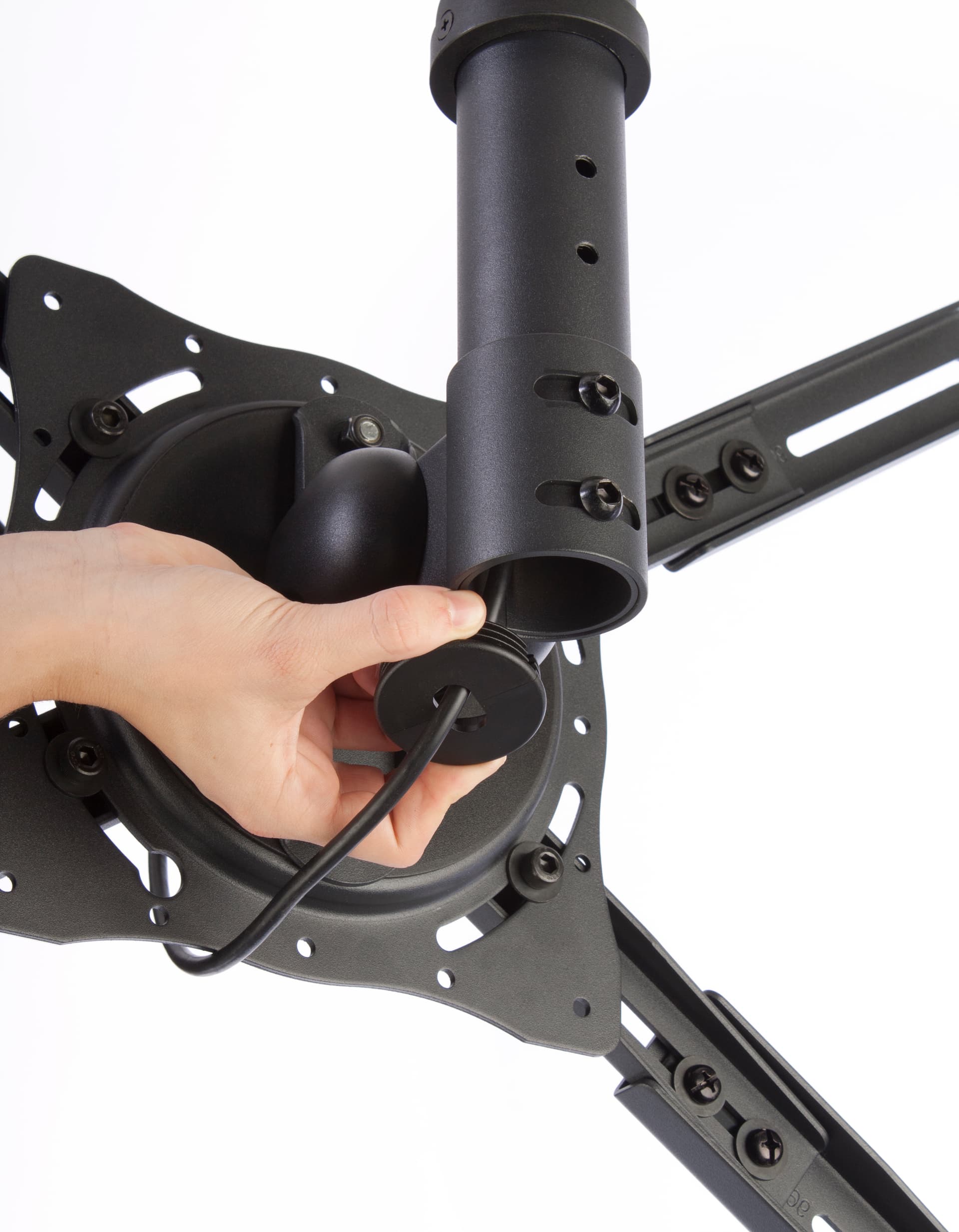 Height-Adjustable Ceiling Mount w/ Cable Management