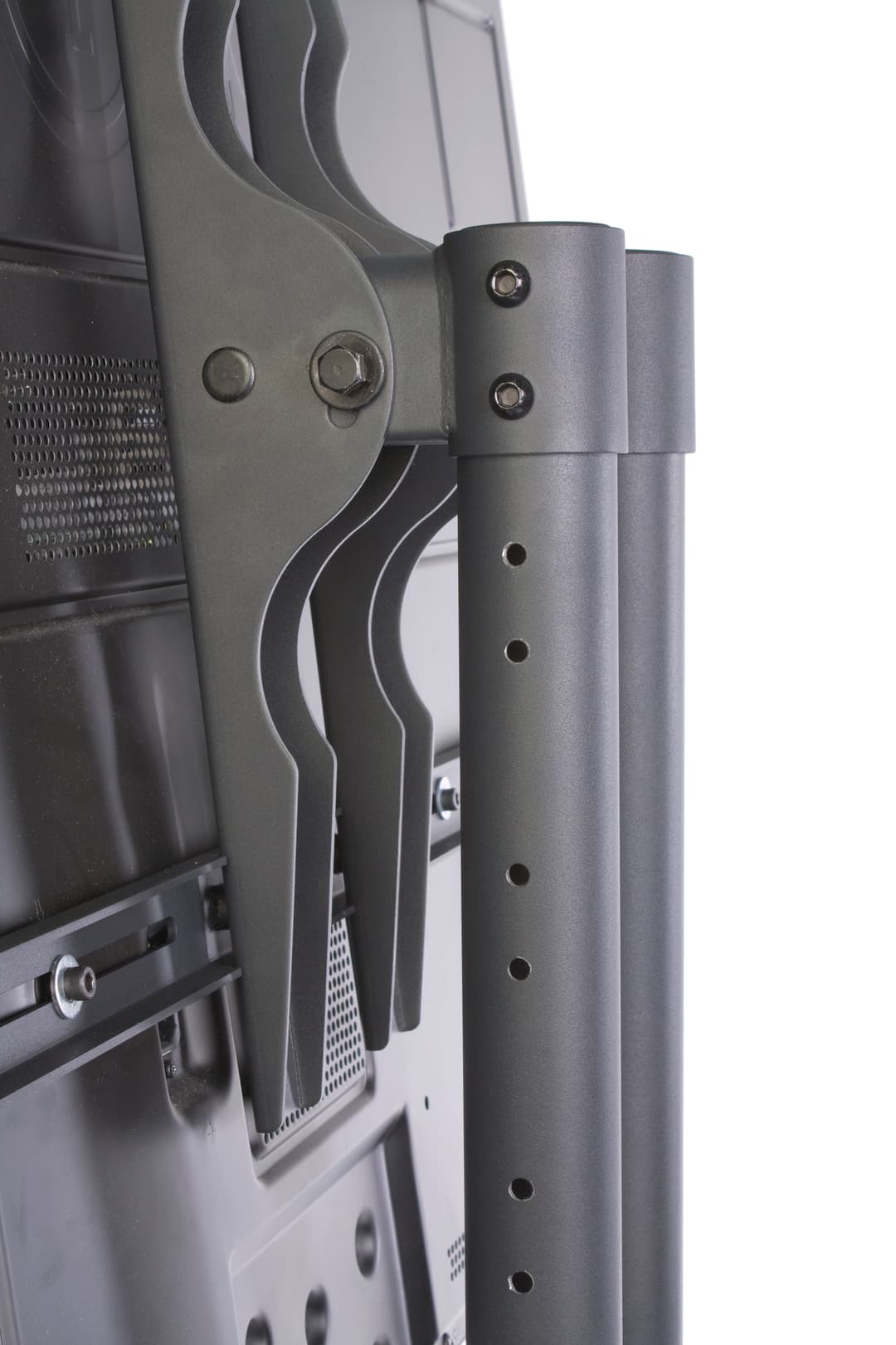 Flat Screen TV Racks | Dual Monitor Stand for Windows & Storefronts ...