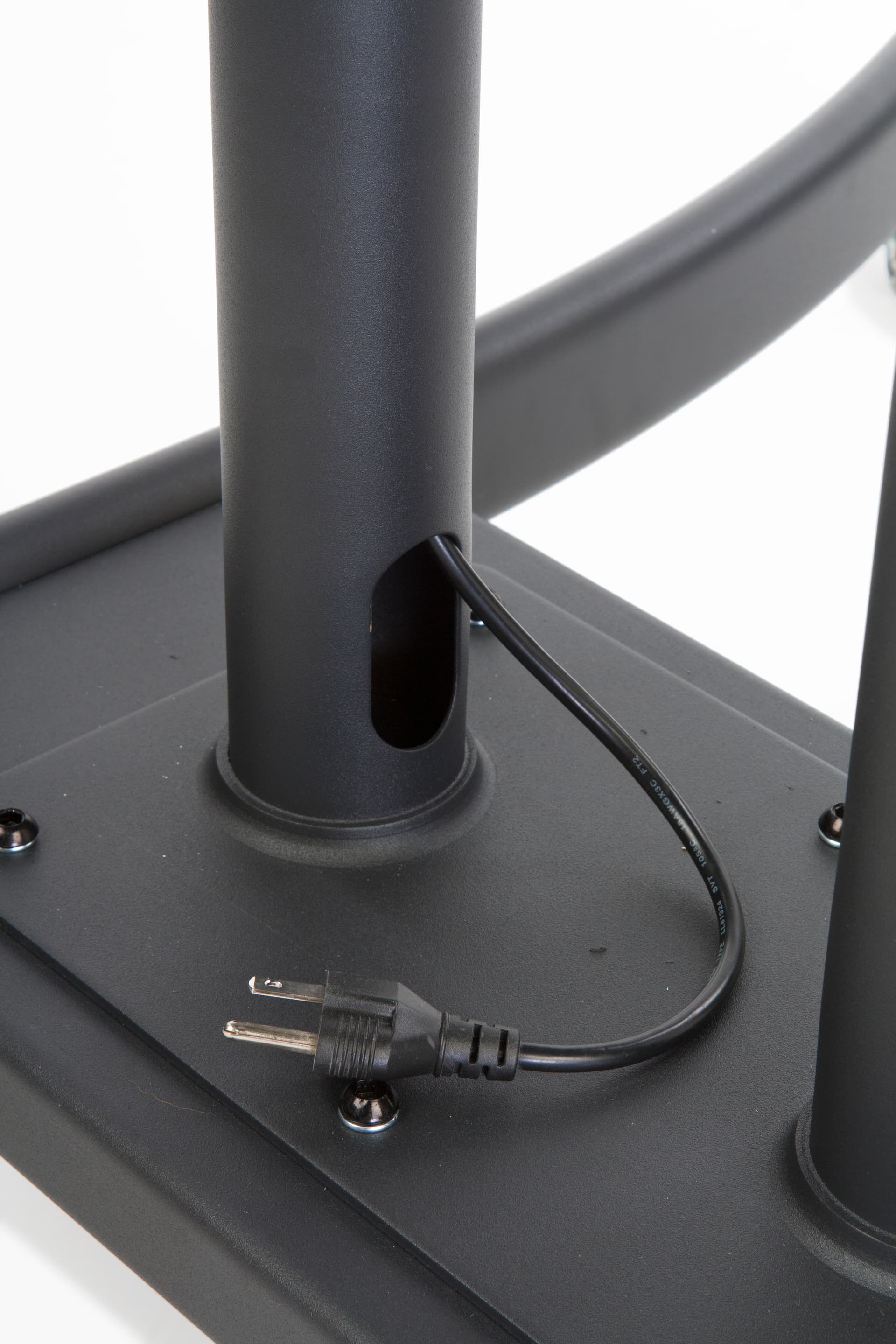 Dual Monitor Stand with Hidden Power Cord