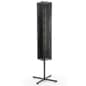 Floor Standing Pegboard Spinner Rack, Magnetic– Black