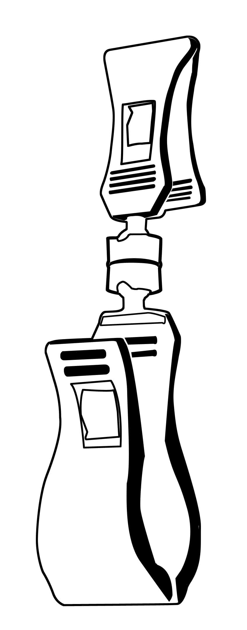 Clip Holders: 1"w x 4-1/2"h