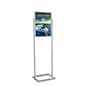 Floor Standing Sign Holder, Top Insert, Double Sided