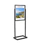 Floor Standing Sign Holder, Top Insert, Double Sided