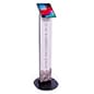Magnetic Tablet Floor Stand w/ Cable Lock, Universal Compatibility – Black or Silver