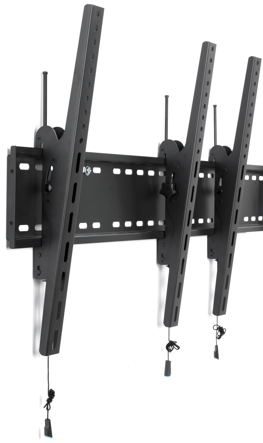3-Monitor Wall Portrait TV Mount | With Release Cables | Displays2Go