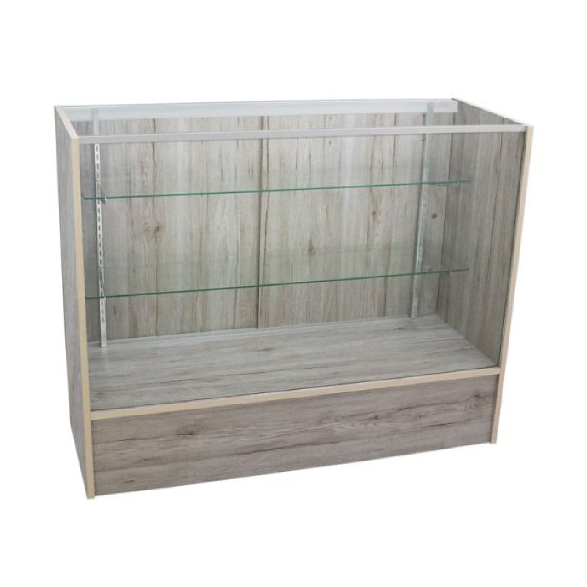 Display counter with lock