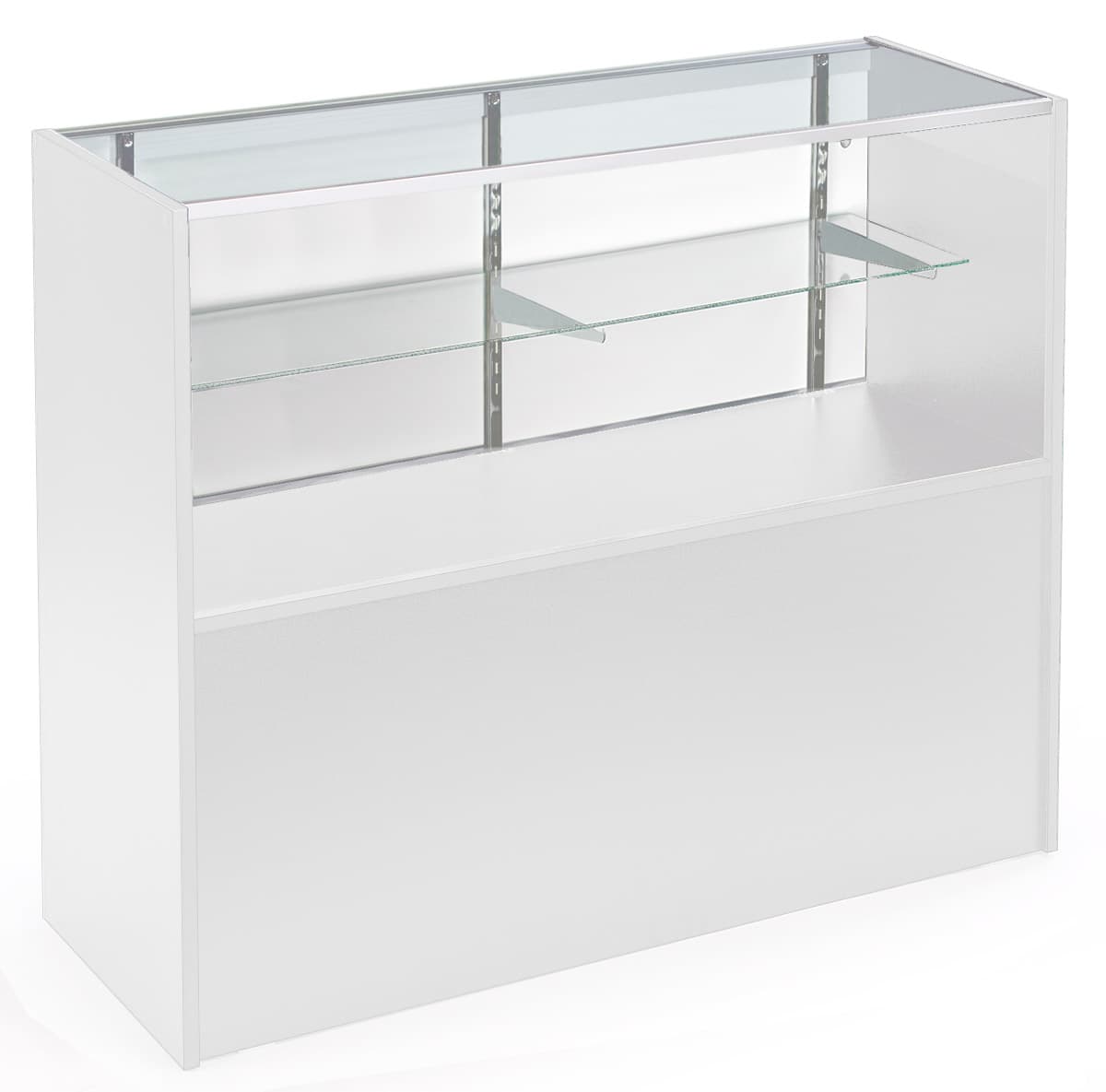 Solid White Display Case
