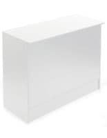 Solid White Store Counter