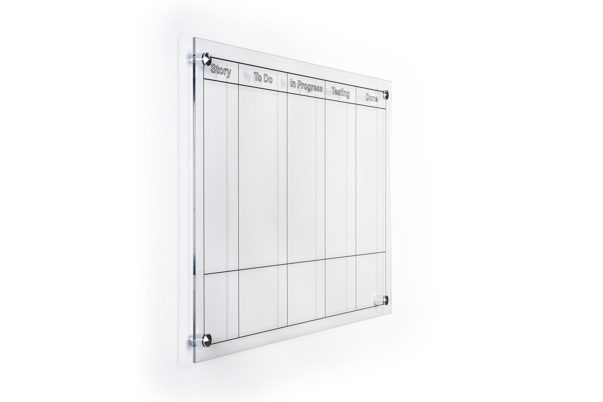 Multifunctional custom printed dry erase board
