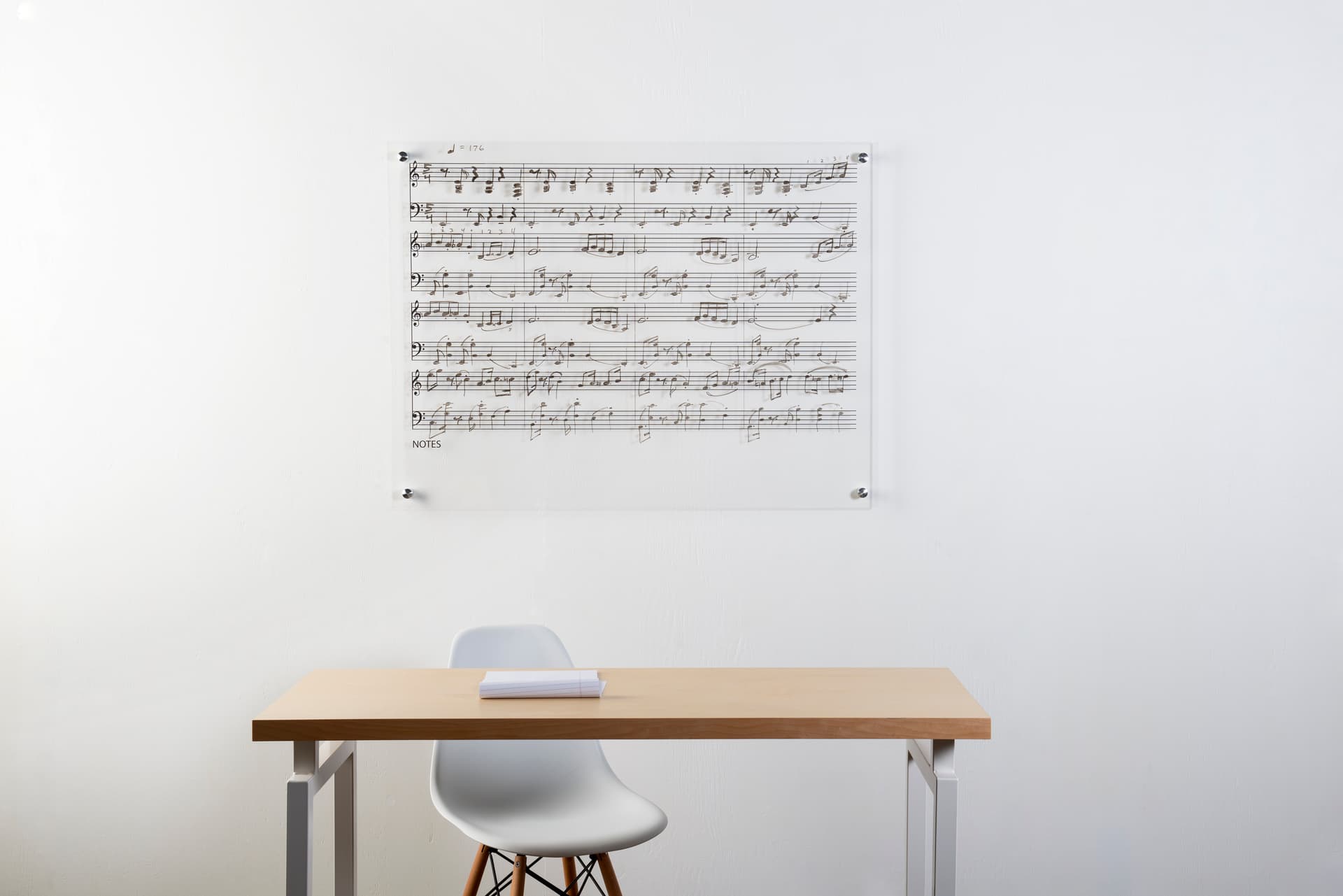Multipurpose custom printed markerboard
