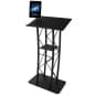 Truss Podium with iPad Enclosure Clamp