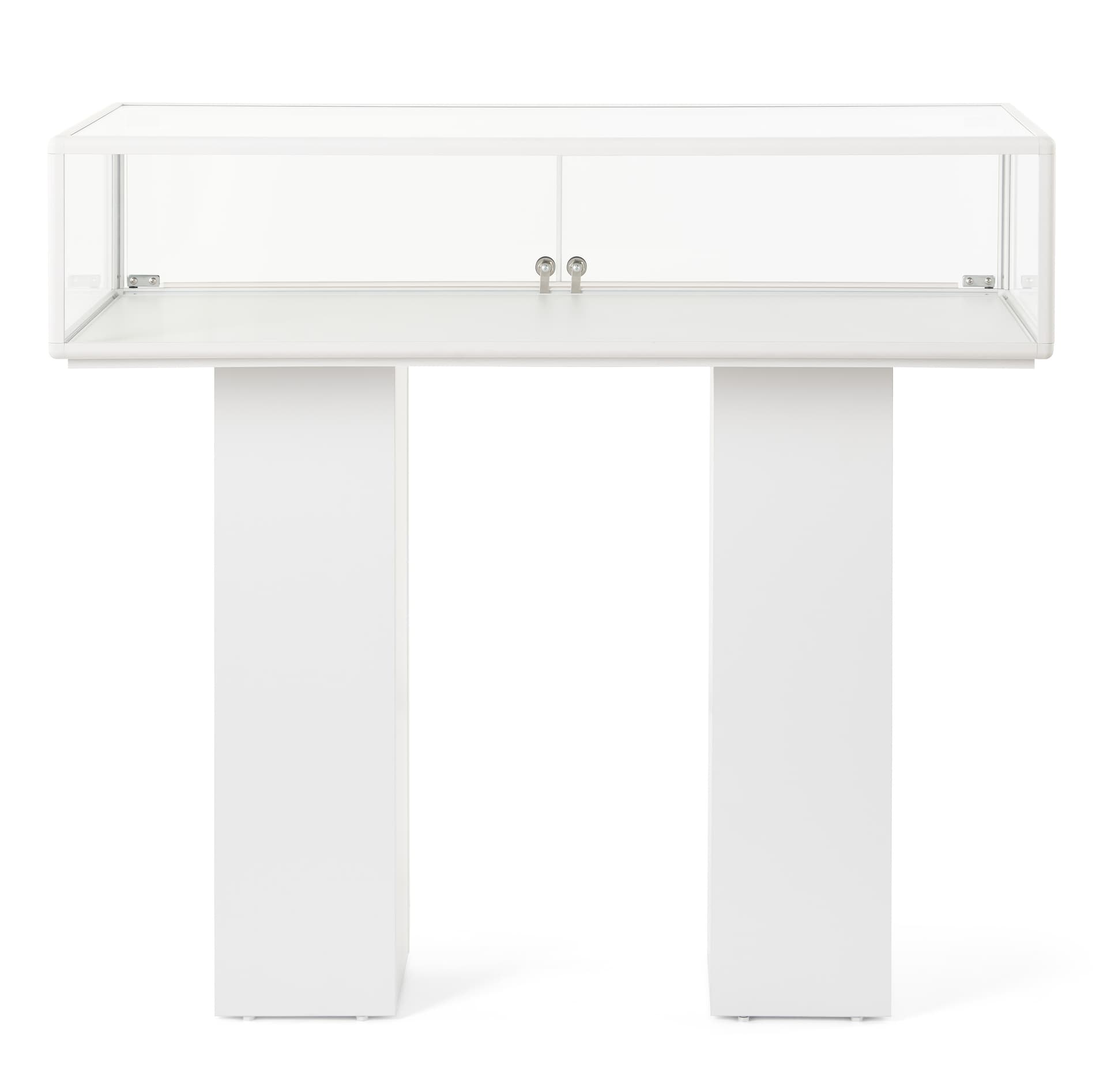 Table display case with modern design